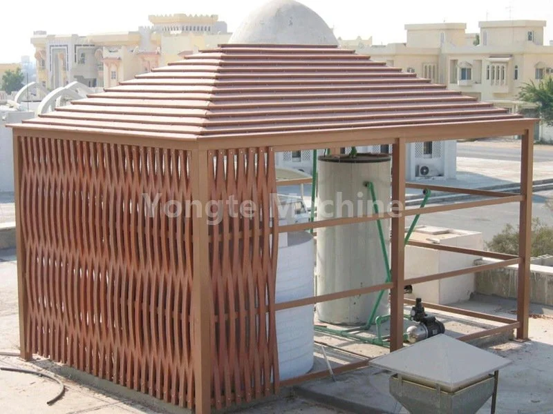 Plastic Lumber Extrusion Machine for Qatar Customer