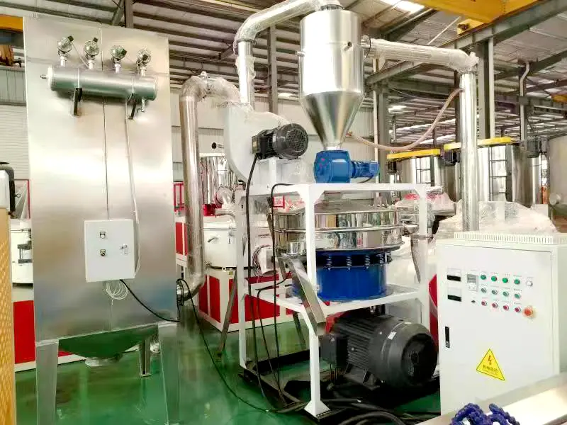 เครื่องบดและบดพีวีซี