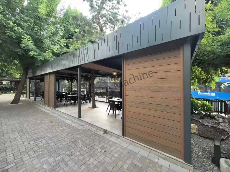 เครื่องอัดรีดโปรไฟล์ WPC ของโรมาเนีย