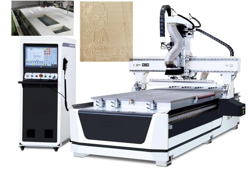 เครื่องแกะสลัก CNC ประตู WPC